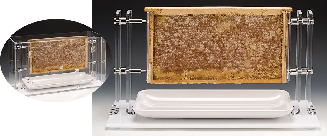 Acrylic Honey Comb Stand