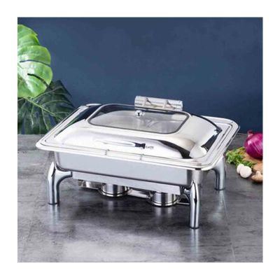 Epinox CDH-9 Hidrolik Kapaklı Chafing Dish, 9 L