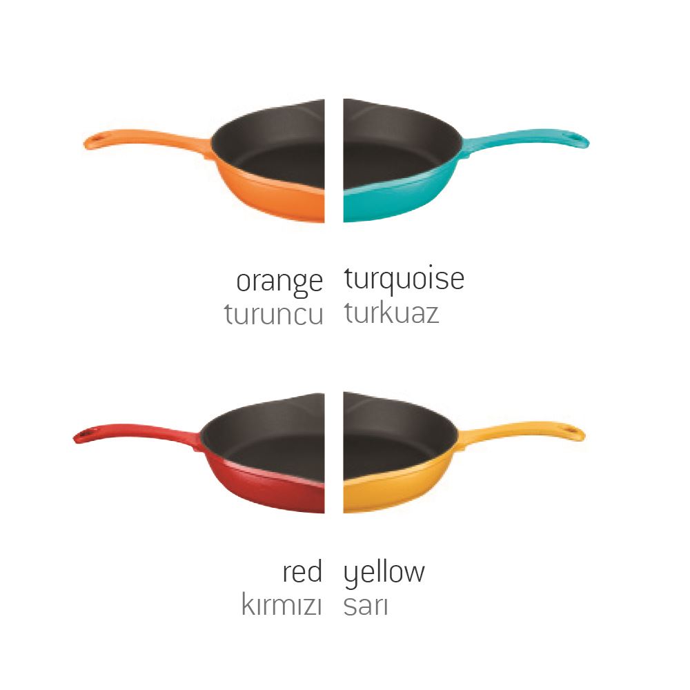 Kızartma Tavası Yuvarlak