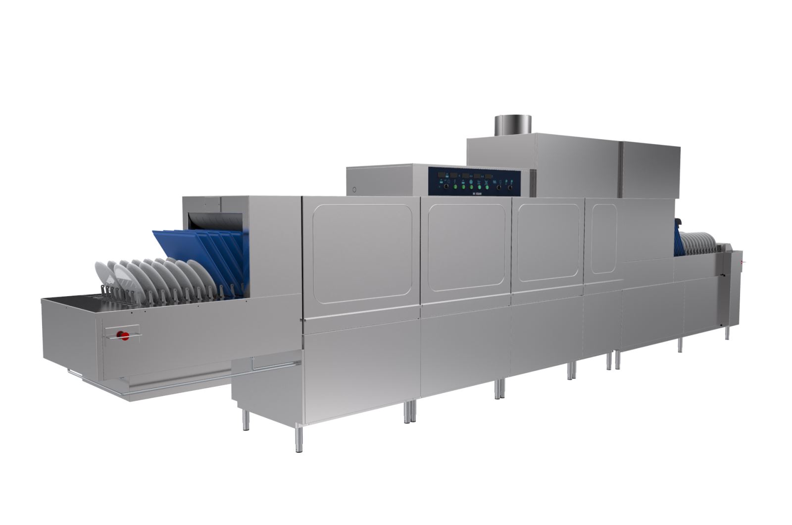 Conveyour Dishwasher Machine