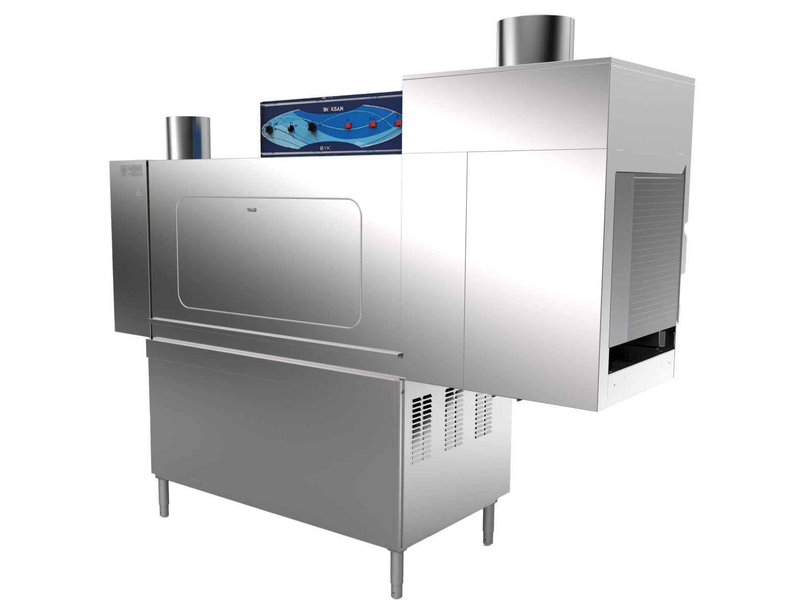 Guillotine Type Dishwasher Machine