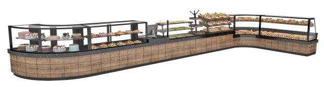 Mia Cake & Pastry Cabinets