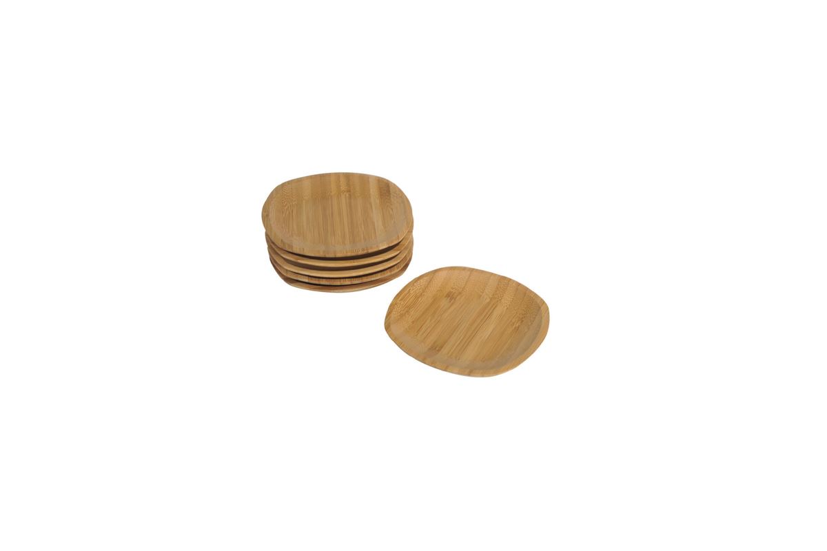Silva-6 Pcs Square Saucer