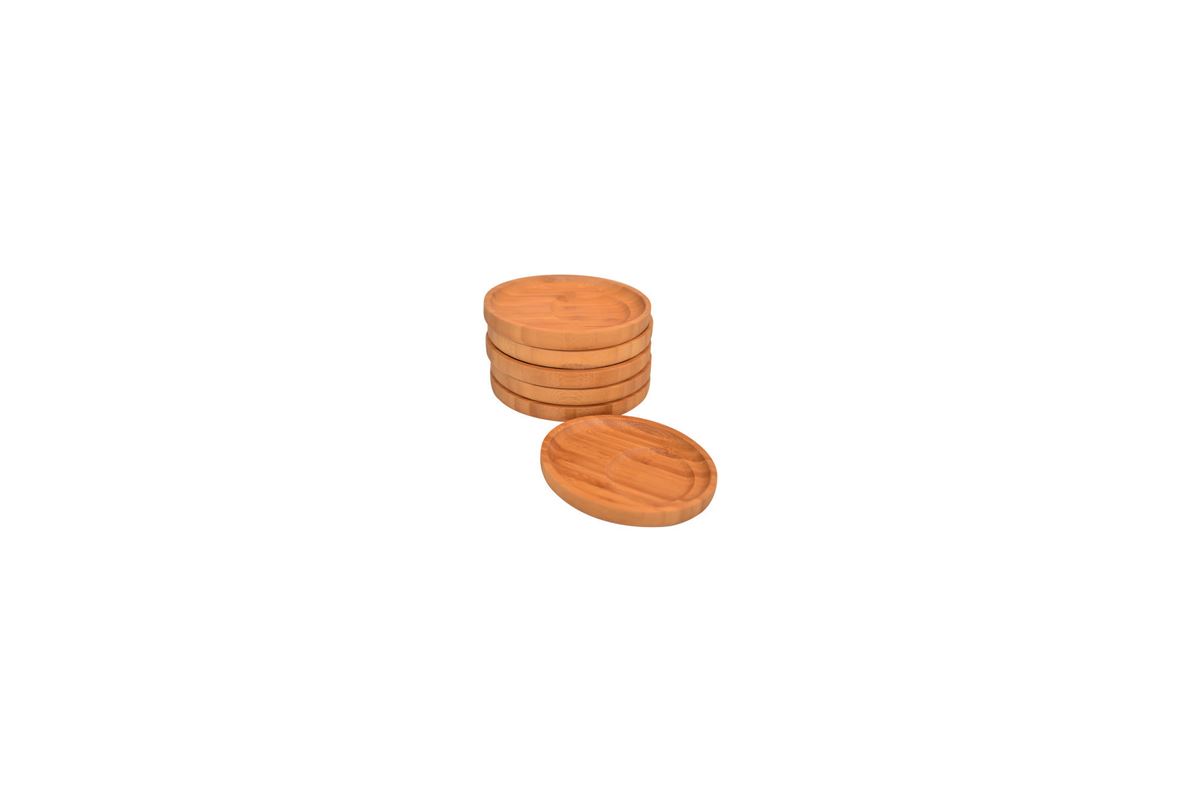 Silva-6 Pcs Elliptic Saucer
