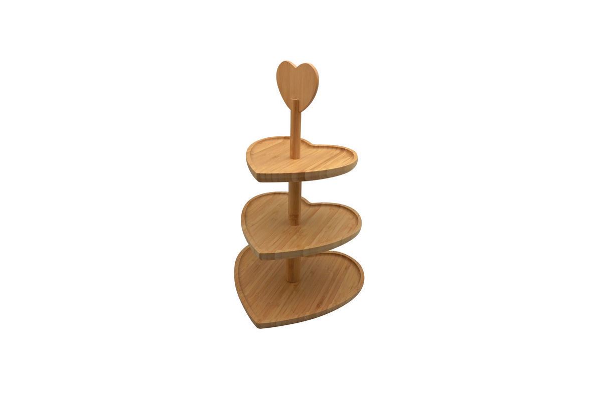 Triple-3 Tier Cake Stand